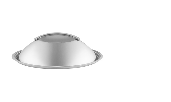 Eva Trio Kuppellåg - Børstet stål - 24 cm - E i gruppen HJEM, HUS & HAVE / Køkkenredskaber / Øvrige køkkenredskaber hos TP E-commerce Nordic AB (D31062)