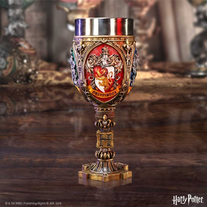 Harry Potter samlerbæger med fire huse 19,7 cm i gruppen SPORT, FRITID & HOBBY / Sjove gadgets / Samlergenstande hos TP E-commerce Nordic AB (D31084)