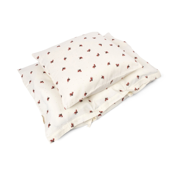 Filibabba Babysengetøj - Hvid - 70x100 cm i gruppen LEGETØJ, BØRN & BABY / Børnetekstiler / Sengetøj / Sengetøj til babyseng hos TP E-commerce Nordic AB (D31087)