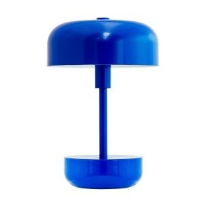 Dyberg-Larsen Haipot genopladelig LED-bordlampe - Blå - Højde: 25 cm, Diameter: 15 cm i gruppen HJEMMEELEKTRONIK / Lys / Bordlamper hos TP E-commerce Nordic AB (D31095)