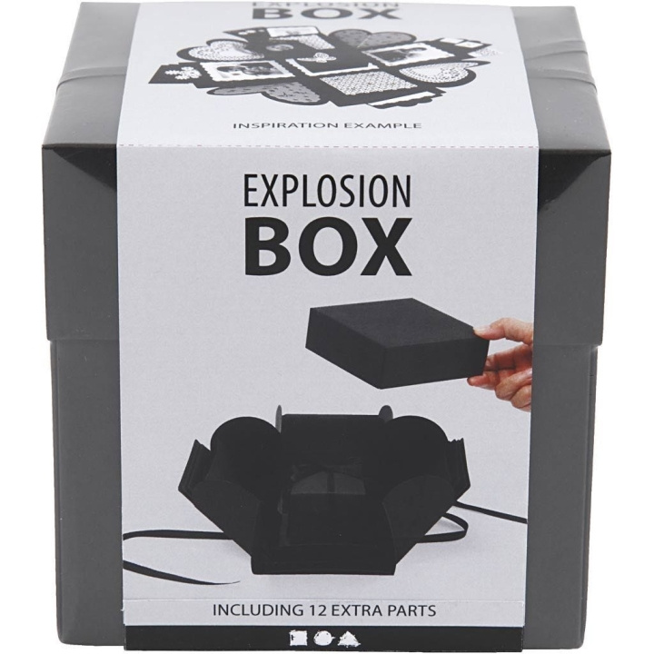 Creative Toys Eksplosionsæske - Sort (25378) i gruppen SPORT, FRITID & HOBBY / Sjove gadgets / Sjove gadgets hos TP E-commerce Nordic AB (D31100)