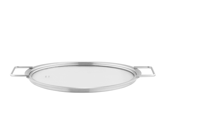 Eva Trio Glaslåg - Børstet stål - 24 cm i gruppen HJEM, HUS & HAVE / Køkkenredskaber / Øvrige køkkenredskaber hos TP E-commerce Nordic AB (D31154)