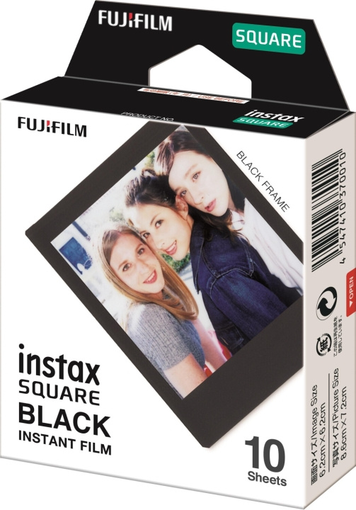 Fujifilm zzFujifilm - Instax Square Film 1x10 billeder i gruppen HJEMMEELEKTRONIK / Foto og video / Fotografi udstyr hos TP E-commerce Nordic AB (D31158)