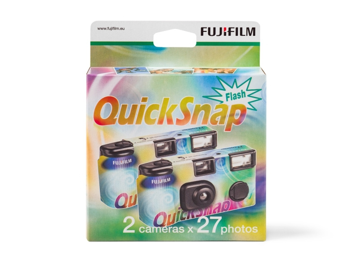 Fuji QuickSnap engangskamera 2-pak i gruppen HJEMMEELEKTRONIK / Foto og video / Kamera hos TP E-commerce Nordic AB (D31174)