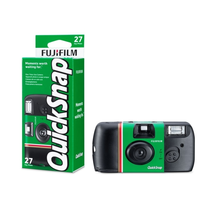 Fuji QuickSnap Flash 400 Engangskamera i gruppen HJEMMEELEKTRONIK / Foto og video / Kamera hos TP E-commerce Nordic AB (D31175)