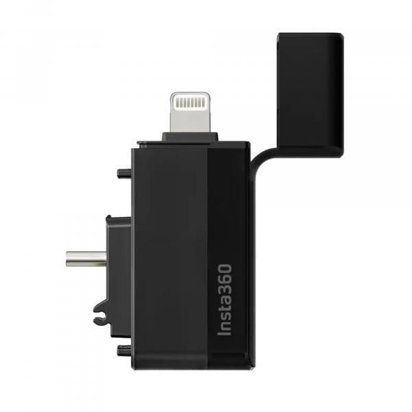 Insta360 X3 - Hurtig læser i gruppen SMARTPHONES & TABLETS / Opladere og kabler / Kabler / Kabler Lightning hos TP E-commerce Nordic AB (D31185)