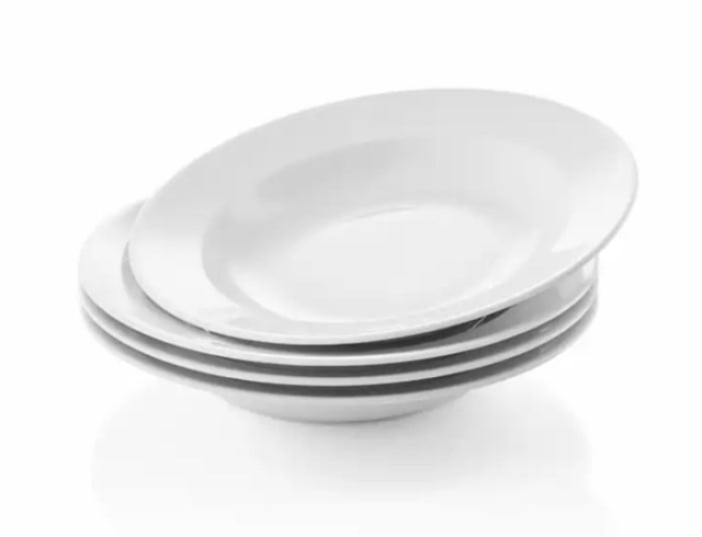 Eva Trio Legio Nova dyb tallerken - 25 cm - sæt med 4 stk i gruppen HJEM, HUS & HAVE / Køkkenredskaber / Øvrige køkkenredskaber hos TP E-commerce Nordic AB (D31196)