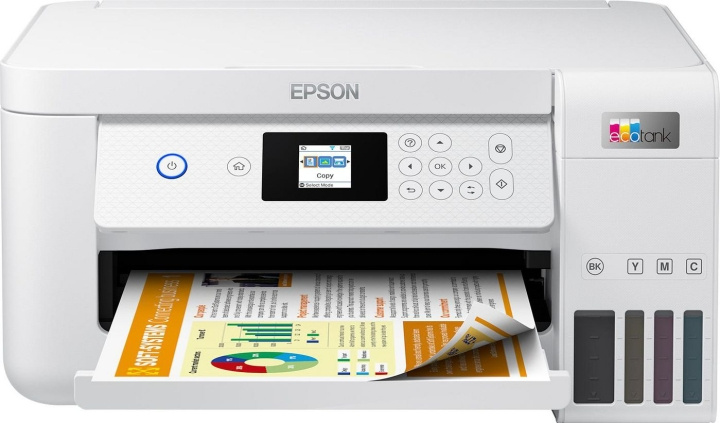 Epson EcoTank ET-2856 alt-i-en inkjet-multifunktion i gruppen COMPUTERTILBEHØR / Printere og tilbehør / Printere / 3D-printere og tilbehør / Skrivare hos TP E-commerce Nordic AB (D31224)