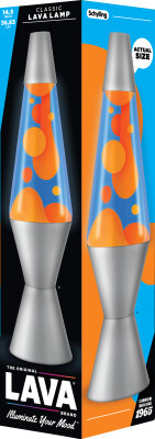 Lavazza Lampe Classic - Orange/Blå - 37 cm i gruppen LEGETØJ, BØRN & BABY / Børneværelse / Belysning til børn / Bordlamper hos TP E-commerce Nordic AB (D31263)