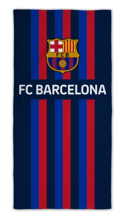 FC Barcelona Strandhåndklæde - 70 x 140 cm - FC Barcelona (BFB80001) i gruppen HJEM, HUS & HAVE / Badværelse / Håndklæder hos TP E-commerce Nordic AB (D31281)