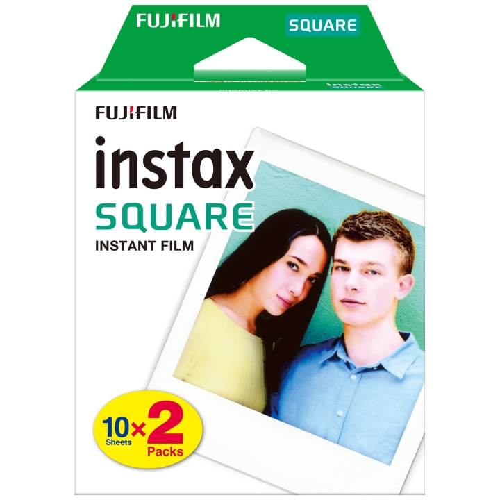 Fuji Instax Square film 20 billeder i gruppen HJEMMEELEKTRONIK / Foto og video / Fotografi udstyr / Andet hos TP E-commerce Nordic AB (D31286)