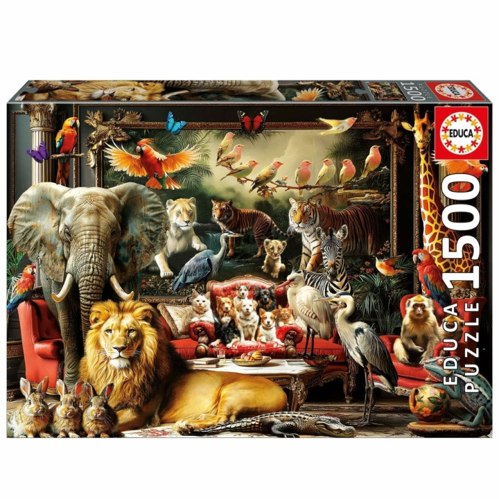 Educa The Animal Mansion 1500 brikker (80-20245) i gruppen SPORT, FRITID & HOBBY / Hobby / Puslespil hos TP E-commerce Nordic AB (D31316)
