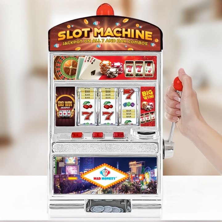 Mad Monkey - Slotmachine i gruppen SPORT, FRITID & HOBBY / Sjove gadgets / Sjove gadgets hos TP E-commerce Nordic AB (D31324)