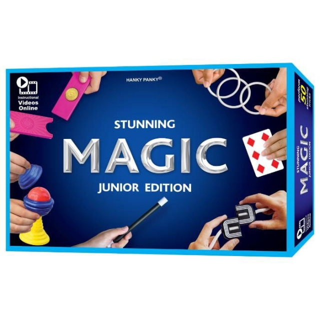 Hanky Panky Toys Stunning Magic - Junior Edition 50 tricks (29038) i gruppen LEGETØJ, BØRN & BABY / Spil / Brætspil hos TP E-commerce Nordic AB (D31351)