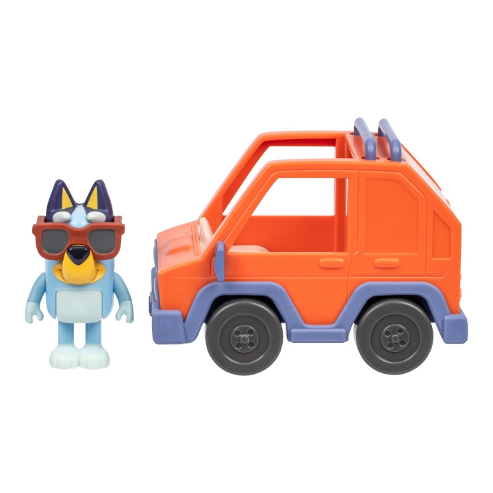 Bluey Basiskøretøj - 4WD med Bluey i gruppen LEGETØJ, BØRN & BABY / Legetøj / Figurer, miniaturer og tilbehør hos TP E-commerce Nordic AB (D31354)