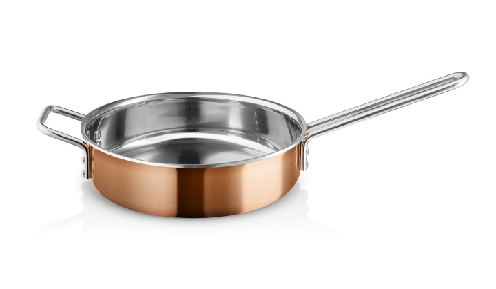 Eva Trio Sautépande i kobber - 24 cm i gruppen HJEM, HUS & HAVE / Køkkenredskaber / Gryder og kasseroller hos TP E-commerce Nordic AB (D31385)
