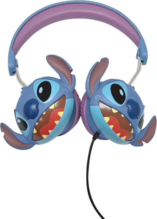 Disney Lexibook - Disney Stitch - Sammenklappelig hovedtelefon med ledning (HP015D) i gruppen HJEMMEELEKTRONIK / Lyd & billede / Hovedtelefoner & Tilbehør / Hovedtelefoner hos TP E-commerce Nordic AB (D31458)