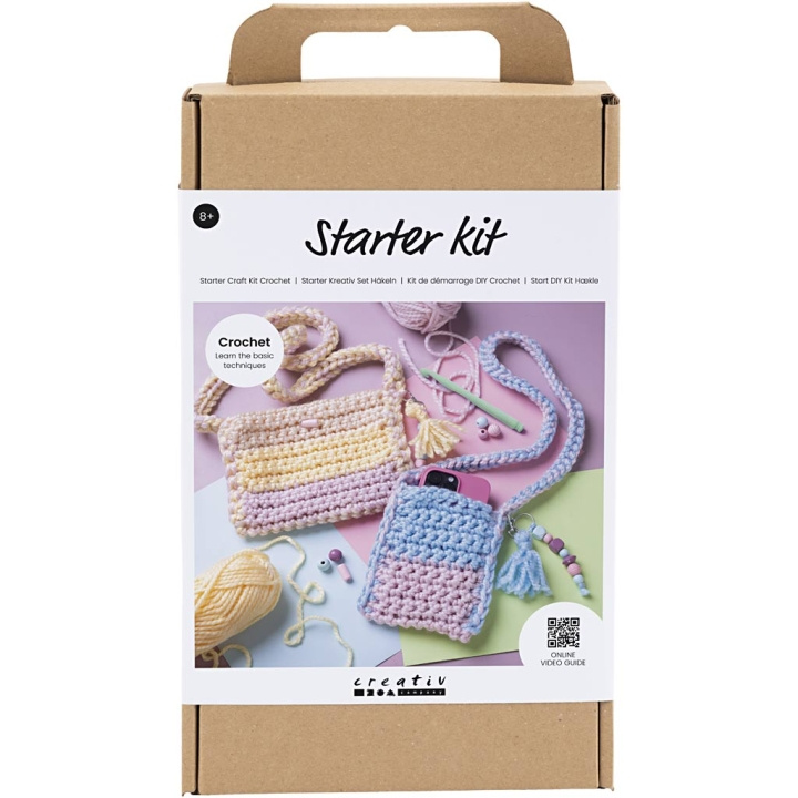 DIY Kit Startsæt til hobbyarbejde - Chrocet (977669) i gruppen LEGETØJ, BØRN & BABY / Legetøj / Hobbyartikler hos TP E-commerce Nordic AB (D31462)