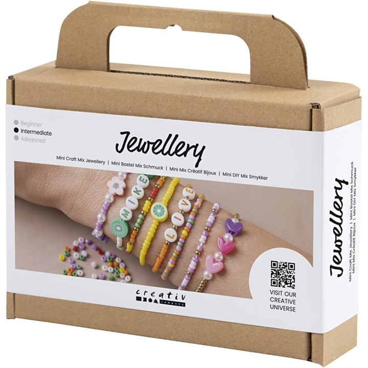 DIY Kit DIY Mix - Mini Jewellery - Farverige armbånd (977616) i gruppen SPORT, FRITID & HOBBY / Hobby / DIY Kit hos TP E-commerce Nordic AB (D31473)