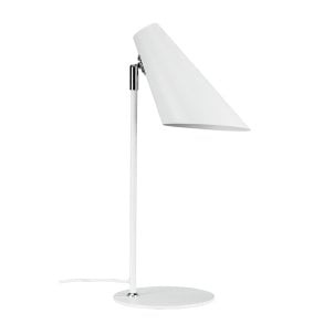 Dyberg-Larsen Cale Bordlampe - Mat hvid - Højde: 45 cm, Bredde: 20 cm, Sokkeldiameter: 15 cm i gruppen HJEMMEELEKTRONIK / Lys / Bordlamper hos TP E-commerce Nordic AB (D31490)