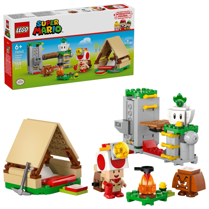 LEGO Super Mario - Kaptajn Tudses lejr (72040) i gruppen LEGETØJ, BØRN & BABY / Legetøj / Bygge legesager / Lego hos TP E-commerce Nordic AB (D31499)