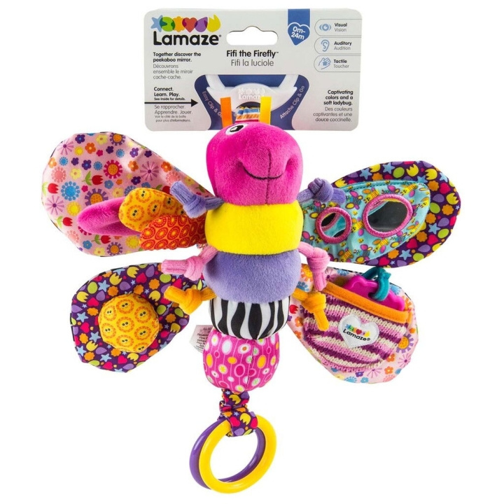 Lamaze Ildfluen Fifi - (941-27556) i gruppen LEGETØJ, BØRN & BABY / Babyleg (0-3 år) / Aktivitetslegetøj hos TP E-commerce Nordic AB (D31535)