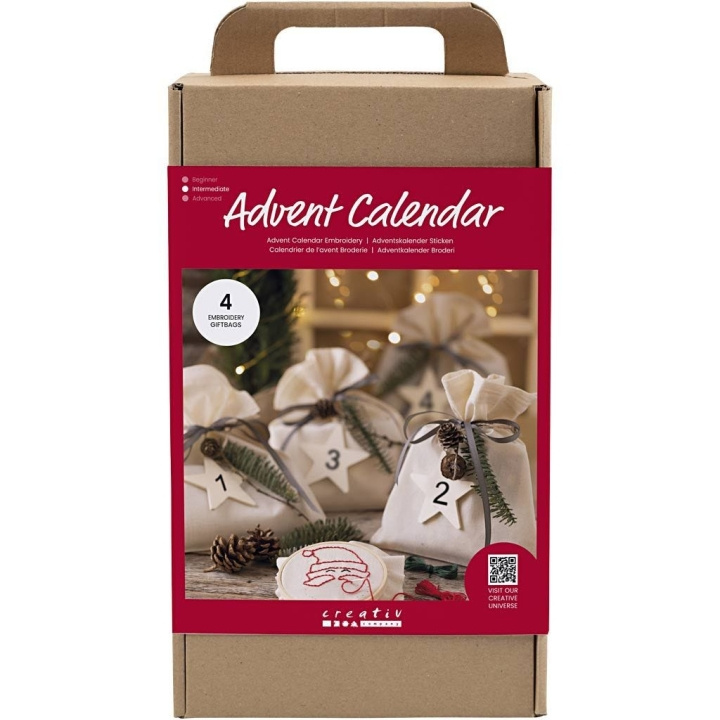 DIY Kit Adventskalender - broderi (977602) i gruppen LEGETØJ, BØRN & BABY / Legetøj / Hobbyartikler hos TP E-commerce Nordic AB (D31544)
