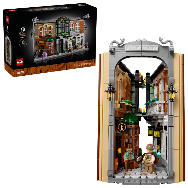 LEGO Ikoner - Sherlock Holmes: Bogkrog (10351) i gruppen LEGETØJ, BØRN & BABY / Legetøj / Bygge legesager / Lego hos TP E-commerce Nordic AB (D31546)