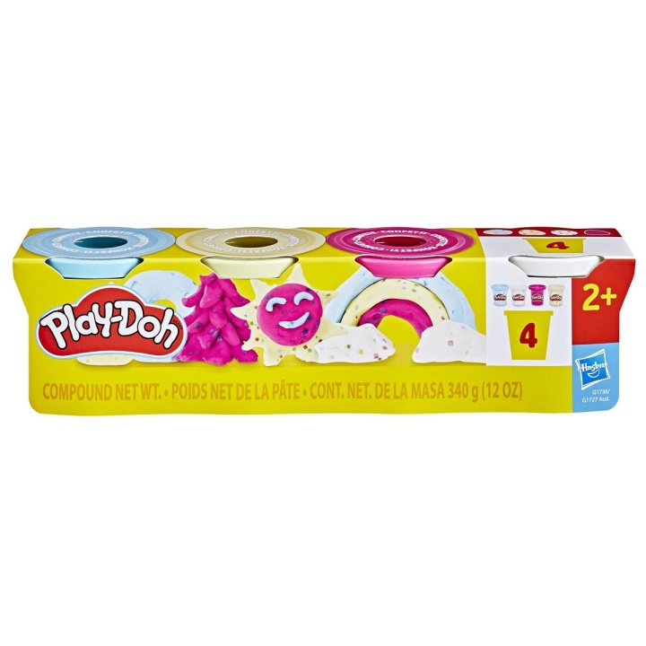 PLAY-DOH Specialty Compound Confetti 4 Pack Fun i gruppen LEGETØJ, BØRN & BABY / Legetøj / Legesæt hos TP E-commerce Nordic AB (D31595)