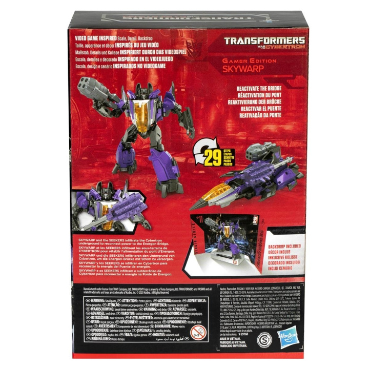 Transformers Generations Studio Series Voyager Skywarp i gruppen LEGETØJ, BØRN & BABY / Legetøj / Figurer, miniaturer og tilbehør hos TP E-commerce Nordic AB (D31656)