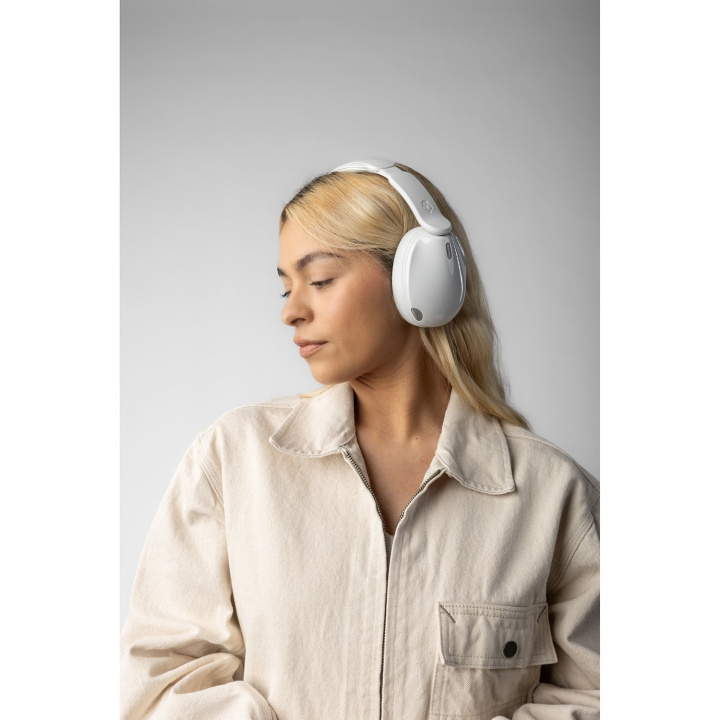 Skullcandy Hovedtelefon Hesh 540 Over-Ear ANC Bone White i gruppen HJEMMEELEKTRONIK / Lyd & billede / Hovedtelefoner & Tilbehør / Hovedtelefoner hos TP E-commerce Nordic AB (D31663)