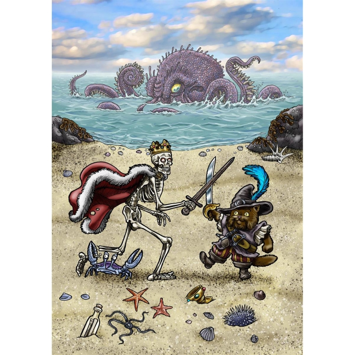 SPELKORTSFÖRLAGET Spil Kattelurerna & Skatten (SE/DK/NO/EN) i gruppen LEGETØJ, BØRN & BABY / Spil / Brætspil hos TP E-commerce Nordic AB (D31687)