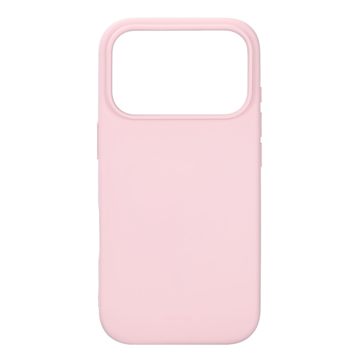 Onsala Mobilcover med Silikone Feel Chalk Pink - iPhone 17 Pro i gruppen SMARTPHONES & TABLETS / Mobil Beskyttelse / Apple / iPhone 17 hos TP E-commerce Nordic AB (D31774)