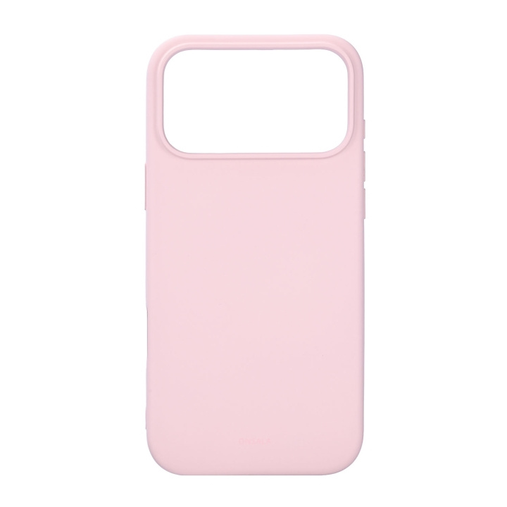Onsala Mobilcover med Silikone Feel Chalk Pink - iPhone 17 Pro Max i gruppen SMARTPHONES & TABLETS / Mobil Beskyttelse / Apple / iPhone 17 hos TP E-commerce Nordic AB (D31775)