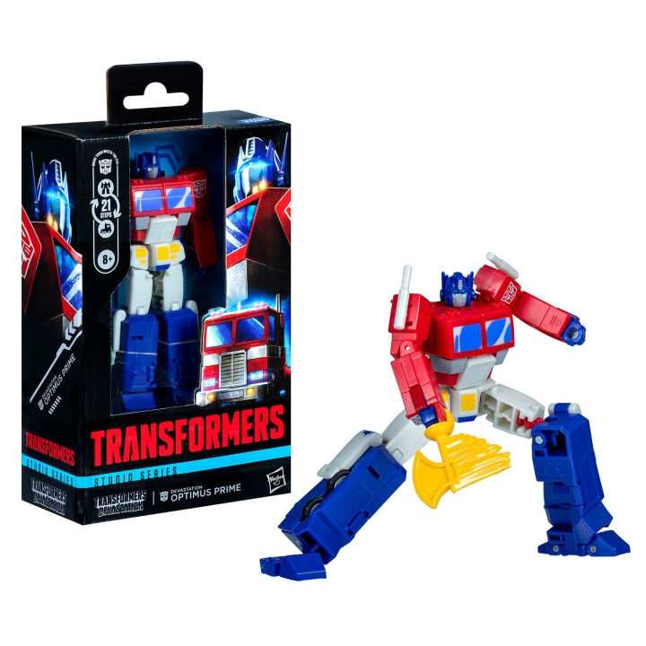 Transformers Actionfigur - Optimus Prime - Deluxe 11 cm - (Studio Series/Devastation) i gruppen LEGETØJ, BØRN & BABY / Legetøj / Figurer, miniaturer og tilbehør hos TP E-commerce Nordic AB (D31834)