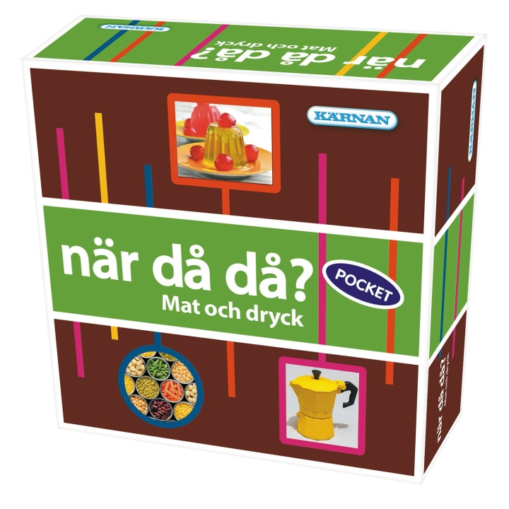 Egmont Spil När Då Då?-pocket Mat och Dryck (SE) i gruppen LEGETØJ, BØRN & BABY / Spil / Brætspil hos TP E-commerce Nordic AB (D31885)