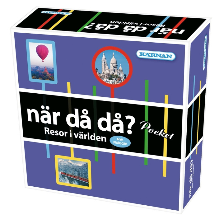 Egmont Spel När Då Då?-pocket Resor i Världen (Nya frågor) (SE) i gruppen LEGETØJ, BØRN & BABY / Spil / Brætspil hos TP E-commerce Nordic AB (D31887)