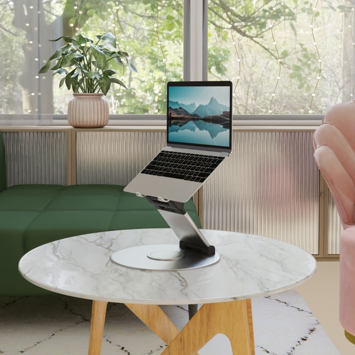 Desire2 Laptopstander Sit-Stand Supreme 360 Aluminium i gruppen COMPUTERTILBEHØR / Computer Tilbehør / Andet hos TP E-commerce Nordic AB (D31894)