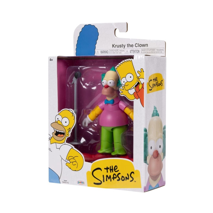 The Simpsons Bamse 5In Figure Krusty The Clown i gruppen LEGETØJ, BØRN & BABY / Legetøj / Figurer, miniaturer og tilbehør hos TP E-commerce Nordic AB (D31934)