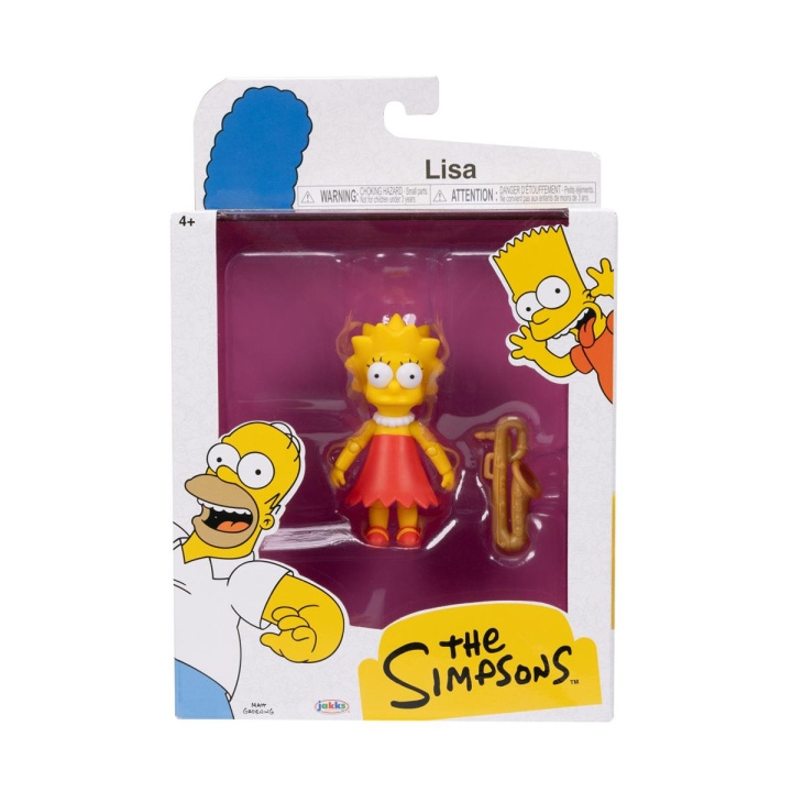 The Simpsons Simpsons 5In Figure Lisa i gruppen LEGETØJ, BØRN & BABY / Legetøj / Figurer, miniaturer og tilbehør hos TP E-commerce Nordic AB (D31935)