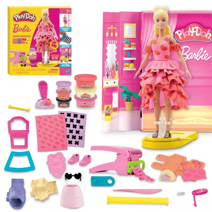 PLAY-DOH Barbie Designer Fashion Show i gruppen LEGETØJ, BØRN & BABY / Legetøj / Docks og tilbehør hos TP E-commerce Nordic AB (D31944)