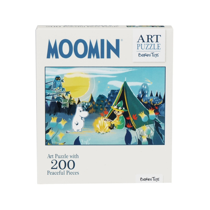 Moomin Puslespil 200 Pcs Art Puzzle Blå i gruppen LEGETØJ, BØRN & BABY / Legetøj / børns puslespil hos TP E-commerce Nordic AB (D31958)