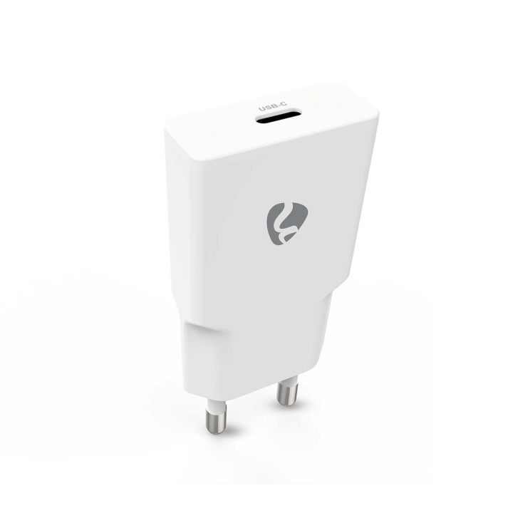 Nedis Vægoplader | 20 W | GaN | PD3.0 | Hurtigopladningsfunktion | 1.67 A / 2.22 A / 3.0 A | Antal output: 1 | USB-C™ | Automatisk Valgt Spænding | Hvid i gruppen SMARTPHONES & TABLETS / Opladere og kabler / Vægoplader / Væg oplader Type C hos TP E-commerce Nordic AB (D32009)