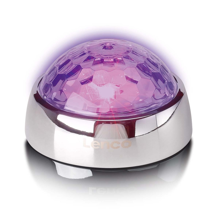 Lenco Centerstabilisator med Party LED Light til pladespiller Sølv i gruppen HJEMMEELEKTRONIK / Lyd & billede / Højttalere & tilbehør / Tilbehør hos TP E-commerce Nordic AB (D32021)