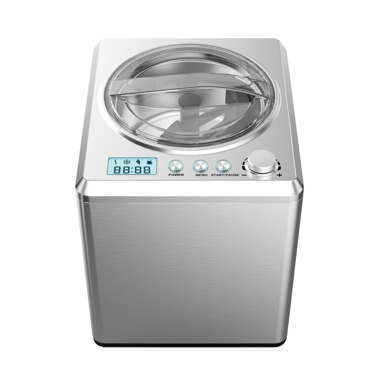 MELISSA Ismaskine 2L 180W børstet rustfrit stål i gruppen HJEM, HUS & HAVE / Husholdningsapparater / Ismaskiner hos TP E-commerce Nordic AB (D32035)