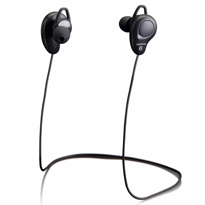Lenco Trådløst in-ear headset Sort i gruppen HJEMMEELEKTRONIK / Lyd & billede / Hovedtelefoner & Tilbehør / Hovedtelefoner hos TP E-commerce Nordic AB (D32216)