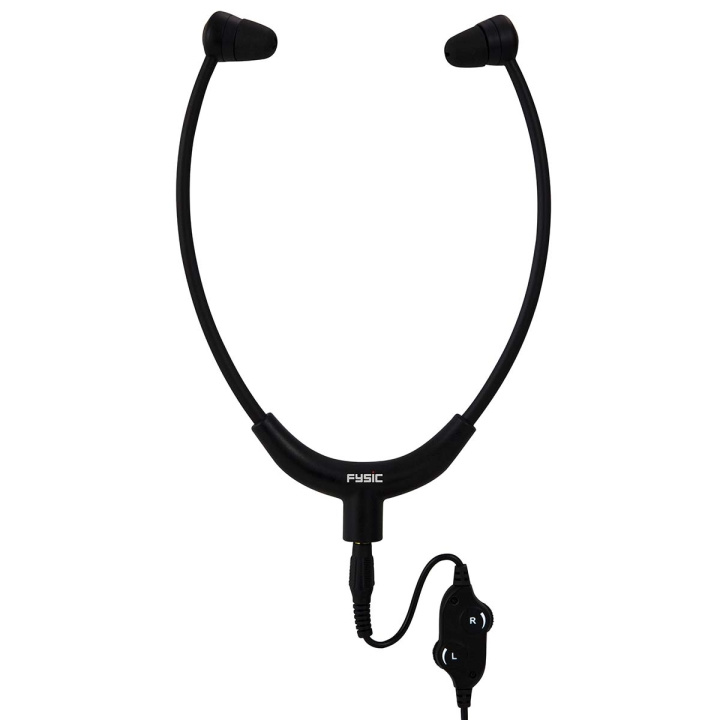 Fysic Hovedtelefon med volumenkontrol i gruppen HJEMMEELEKTRONIK / Lyd & billede / Hovedtelefoner & Tilbehør / Hovedtelefoner hos TP E-commerce Nordic AB (D32236)