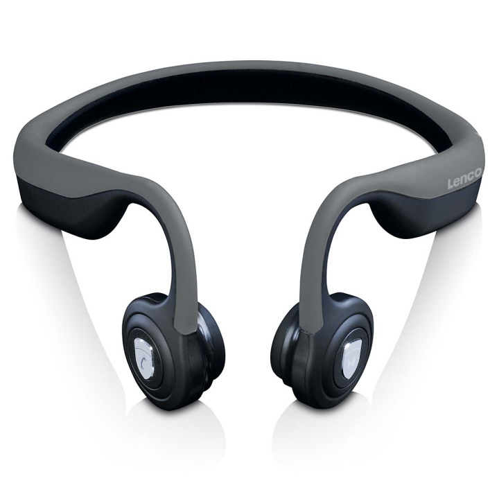 Lenco Bone Conduction Bluetooth-hovedtelefoner Sort i gruppen HJEMMEELEKTRONIK / Lyd & billede / Hovedtelefoner & Tilbehør / Hovedtelefoner hos TP E-commerce Nordic AB (D32265)