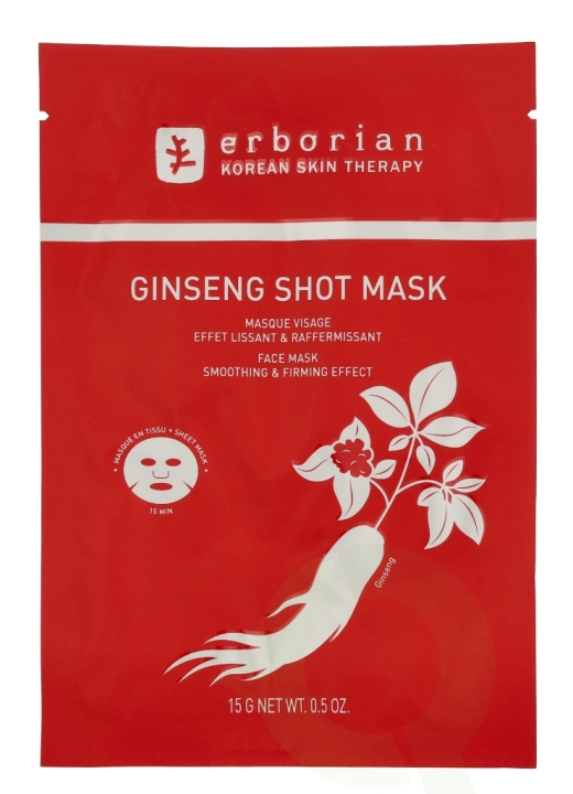 Erborian Gingseng Shot Mask 15 g i gruppen SKØNHED & HELSE / Hudpleje / Ansigt / Masker hos TP E-commerce Nordic AB (D32506)