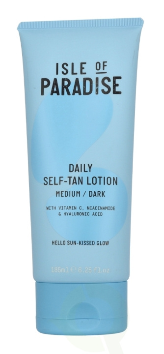Isle of Paradise Daily Seft-Tan Lotion 185 ml Medium/Dark i gruppen SKØNHED & HELSE / Hudpleje / Tanning / Brun uden sol hos TP E-commerce Nordic AB (D32528)